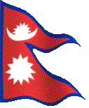 Waving Nepali Flag