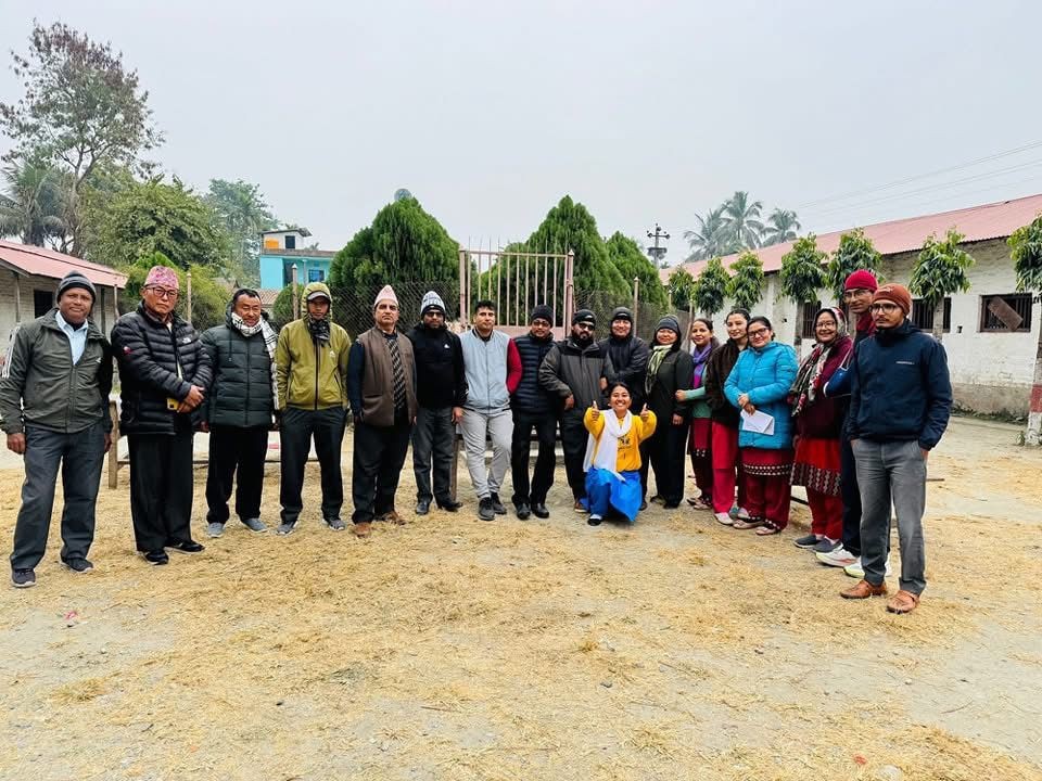 विद्यालय भवन परिसर